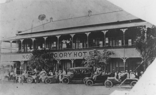 North Gregory Hotel Winton ca 1907