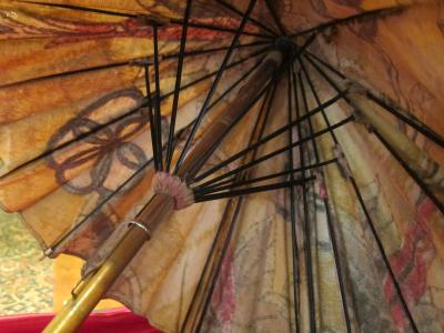 Beach parasol (inside)